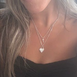 Key & Heart Necklace